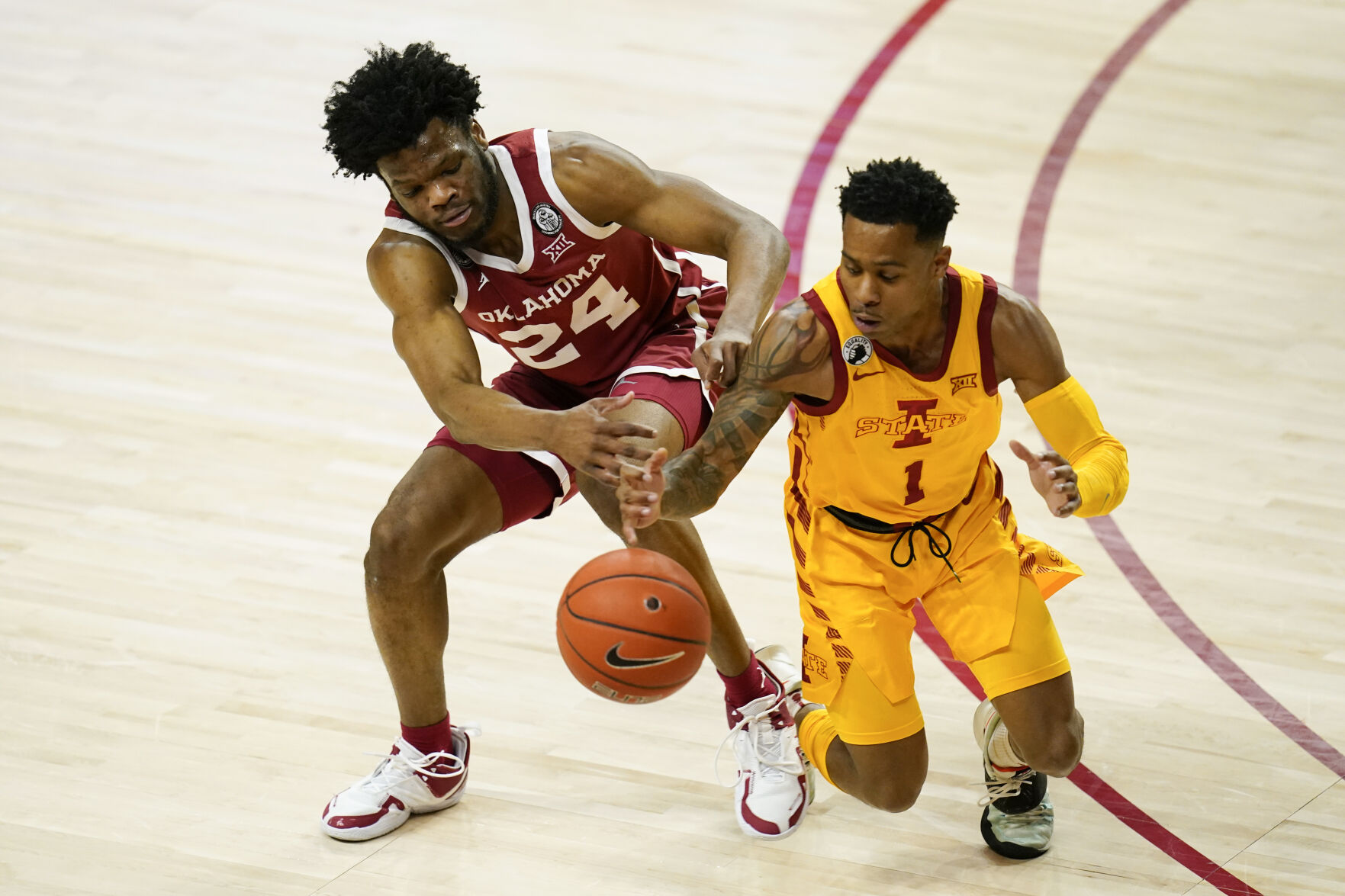 Oklahoma Iowa St Basketball